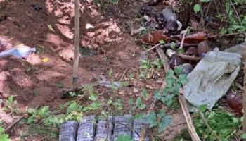 В Резекненском крае обнаружен тайник с 100 кг гашиша