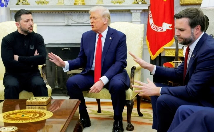 Вице-президент США Вэнс раскрыл требования Кремля на переговорах по Украине: "Примерно 6 тыс. кв. км Вице-президент США Вэнс раскрыл требования Кремля на переговорах по Украине: "Примерно 6 тыс. кв. км