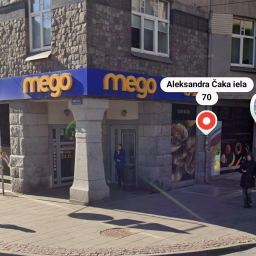 Mego, Riga, ALEKSANDRA CAKA IELA 70