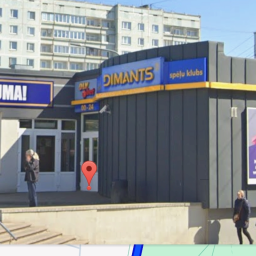 Dimants zilais, RIGA, DIZOZOLU IELA 2