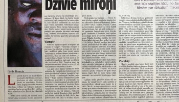 Вампиры и зомби: латвийский взгляд на мистических существ